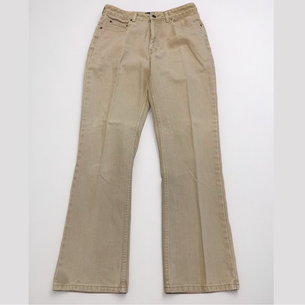 Vintage Denver Hayes Beige Straight Leg Jeans - 32x32